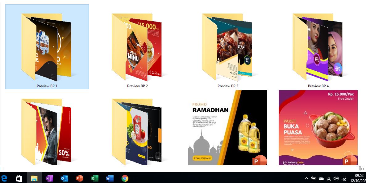 template Bisnis